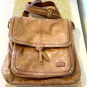 SOLD - The Sak convertible leather backpack/crossbody. Gently used.